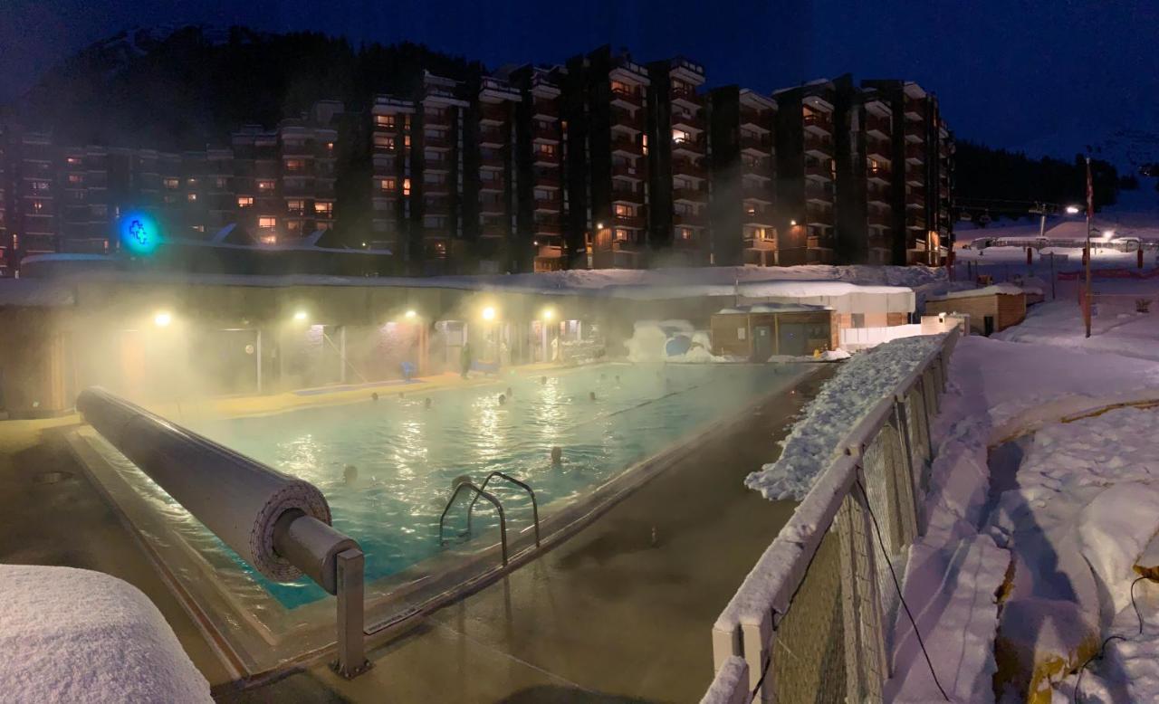 Plagne Bellecote - 5 Pers - Vue Pistes - Acces Piscine Chauffee Apartamento La Plagne Exterior foto